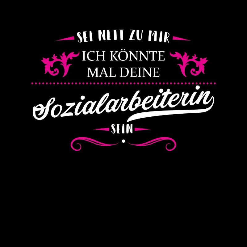 Assistante sociale T-shirt Dames Soyez gentil avec moi