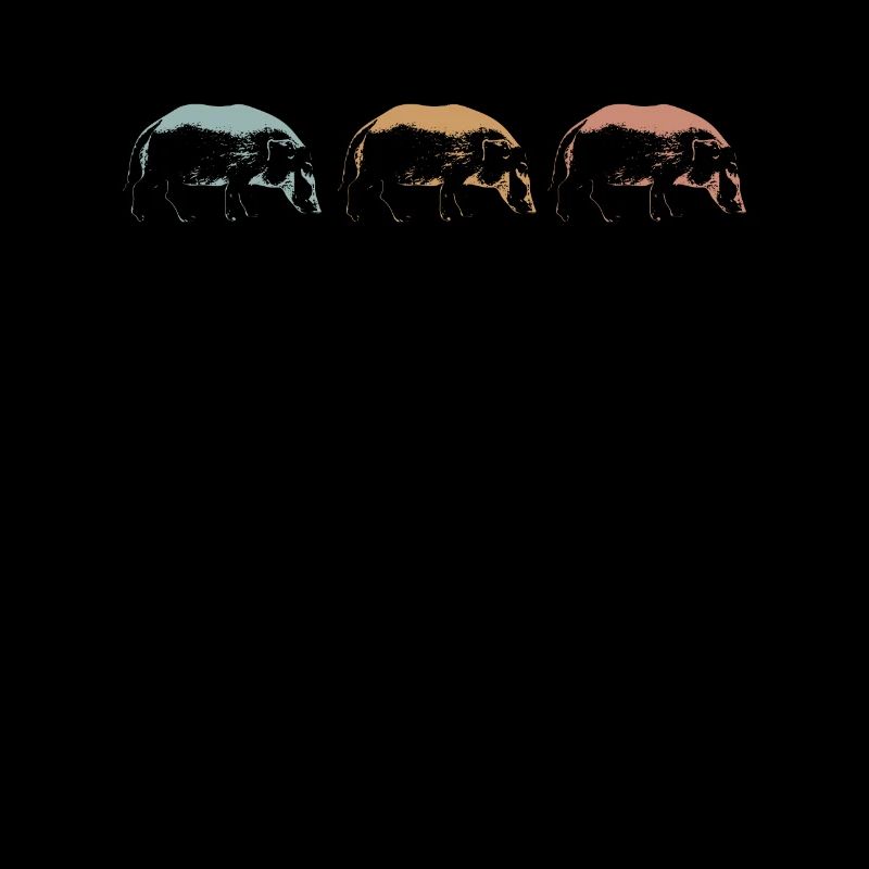 Brosse cochon cochon rétro