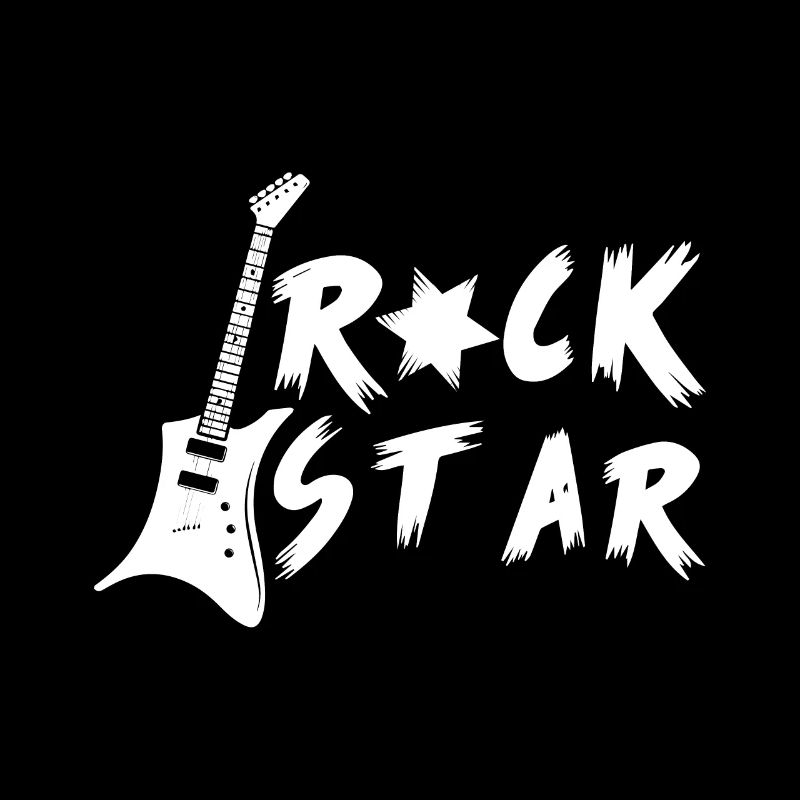 Rock Star Guitar Metal Rock n Roll Gift Idea