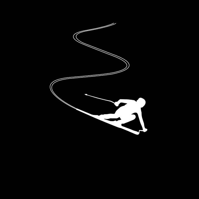 Skier skiing winter sport