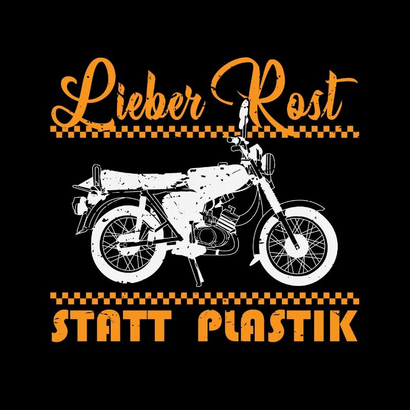 Lieber Rost statt Plastik Simson DDR