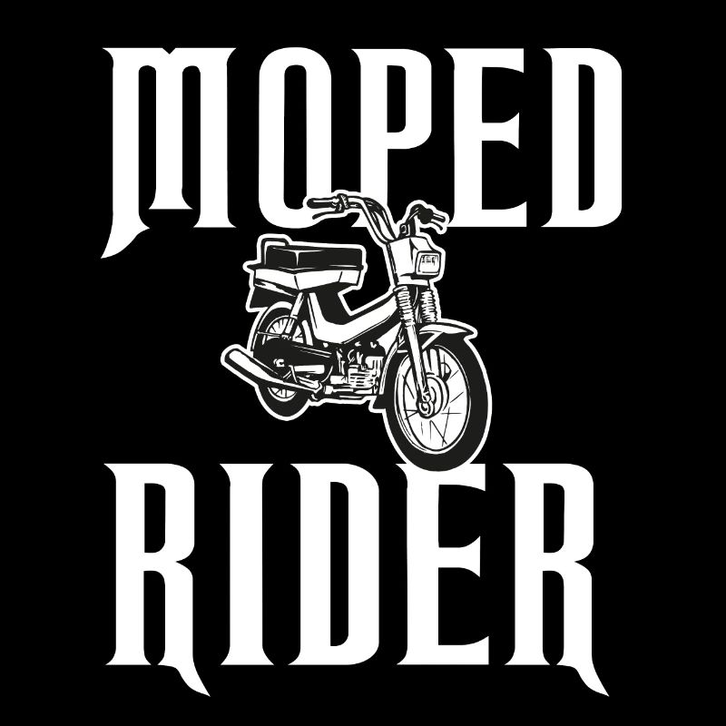 Moped Rider moped