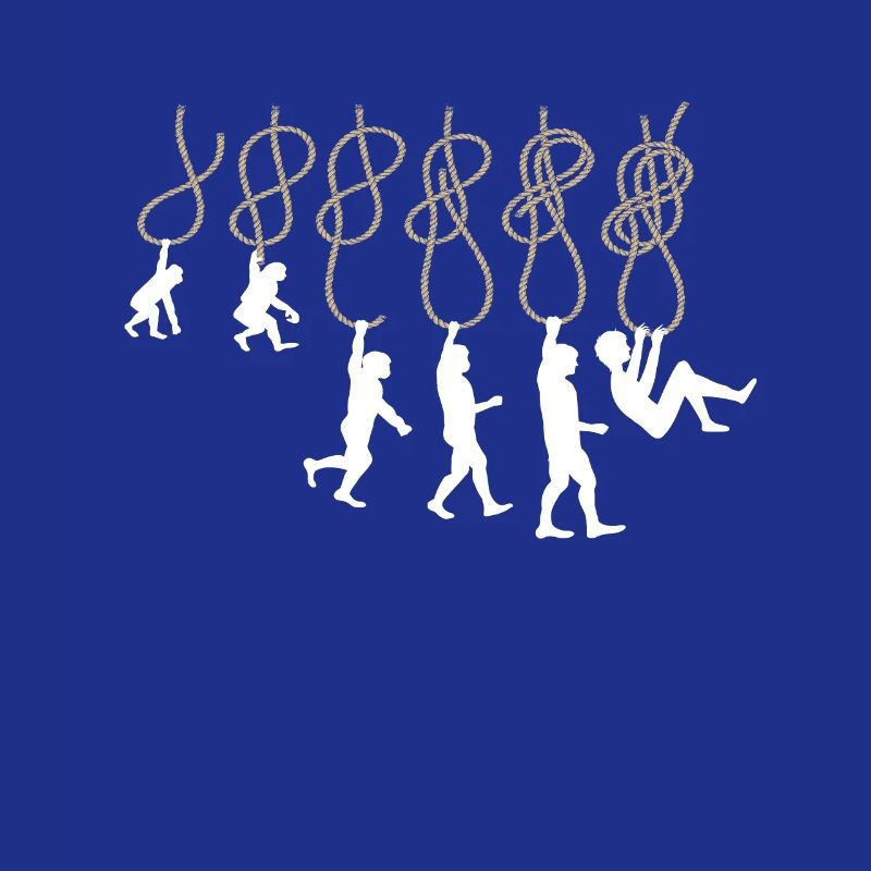 Evolution Klettern Kletterknoten Achter Knoten