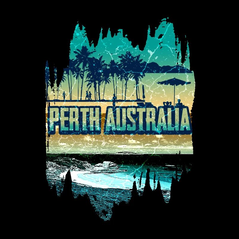 Perth Australia Retro Vacation