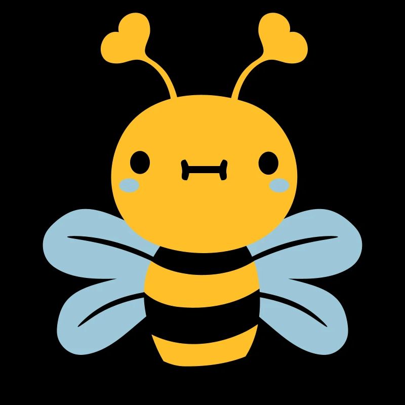 mignon petite abeille hornisse