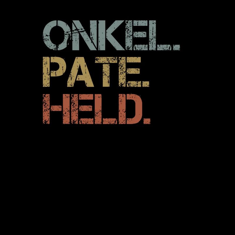 Onkel Pate Held für Taufpate Geschenk