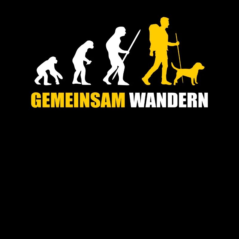 Hund Wandern Evolution