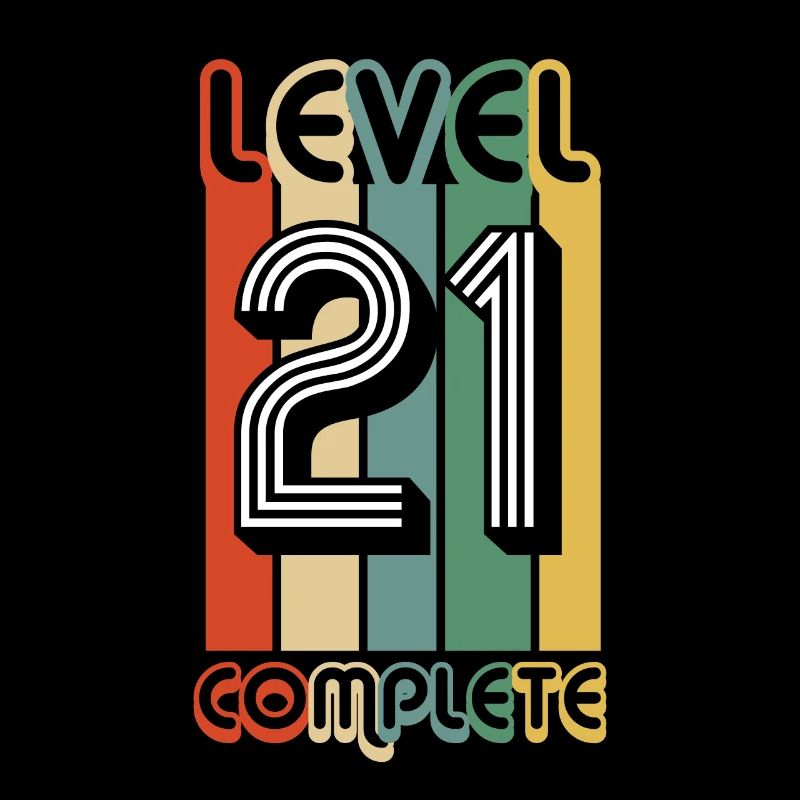 21. Geburtstag Zocker Zocken Geschenkidee