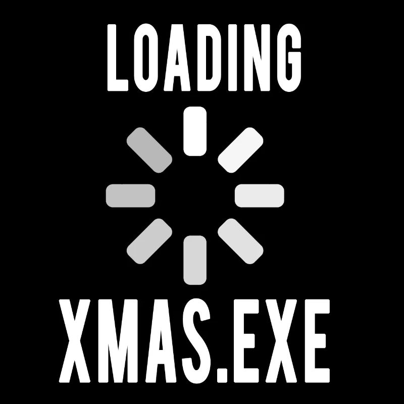 Joueur drôle de cadeau de Noël de programmeur