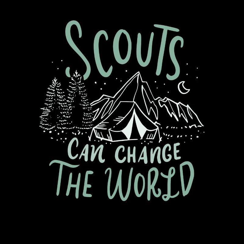 Scout camping tents gift