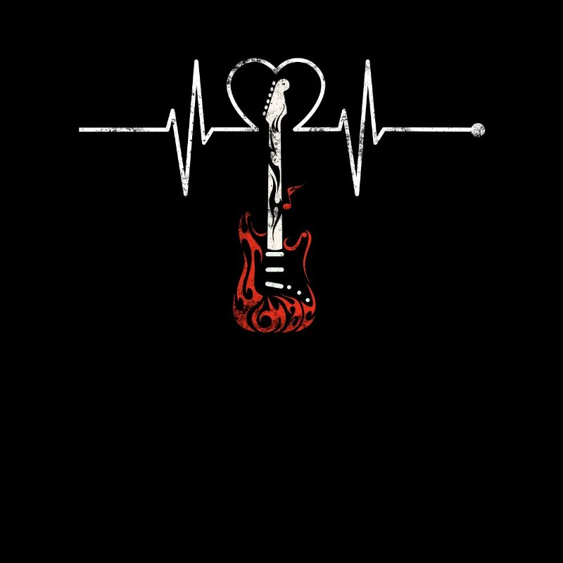 Rock Pulse Rate Rock and Roll Music Guitar