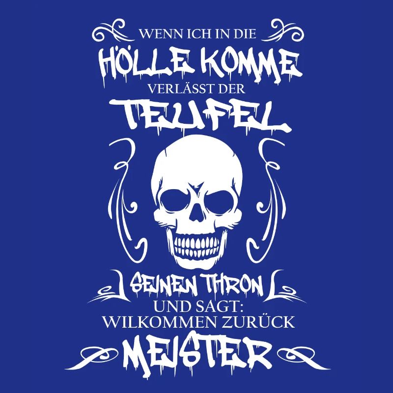 Hell and the devil leaves his throne