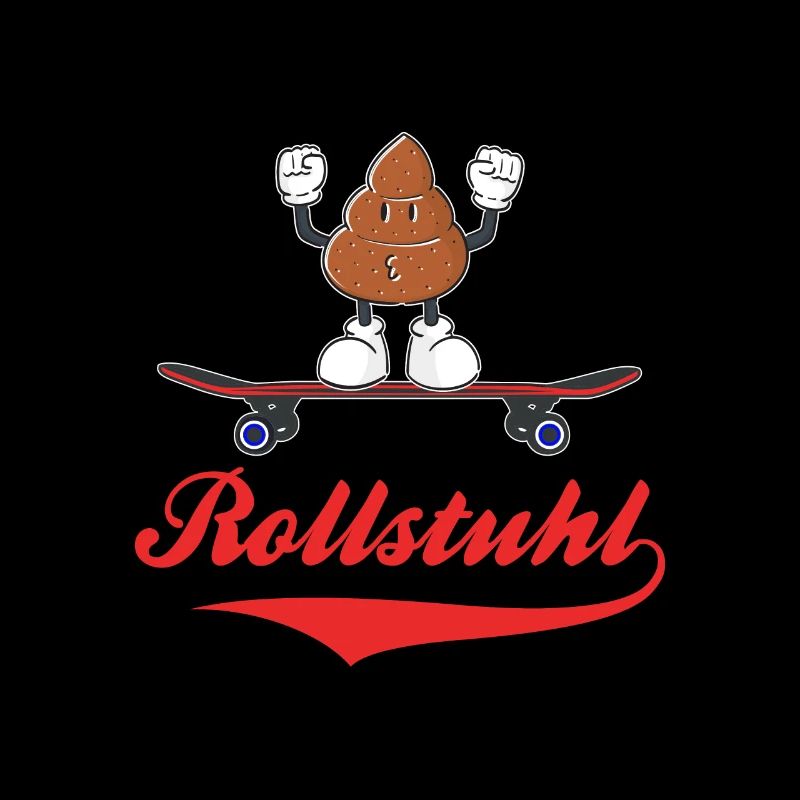 Rollstuhl Skateboard