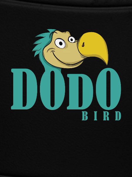 Dodo Schrift mit Dodokopf