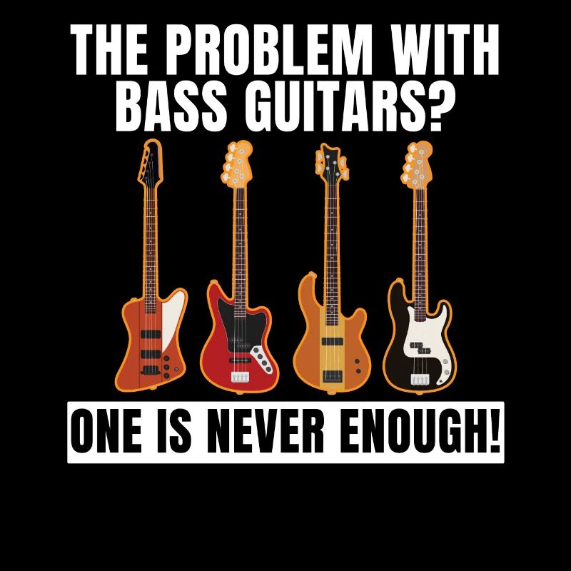 Funny Bassist Guitars Bass Problems Gift