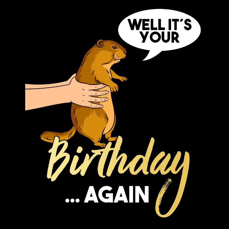 Marmotte cadeau d’anniversaire