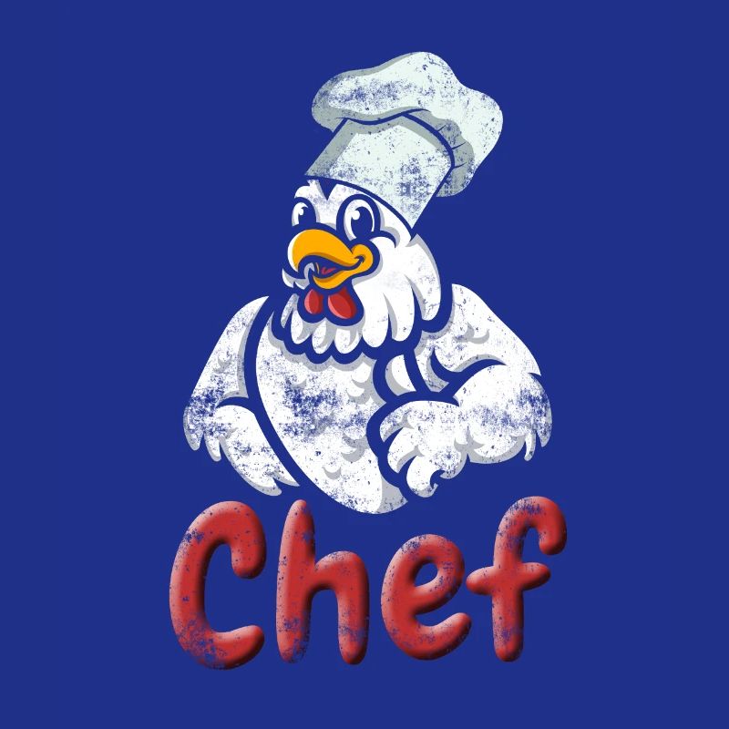Chef chicken cooking kitchen baking gift