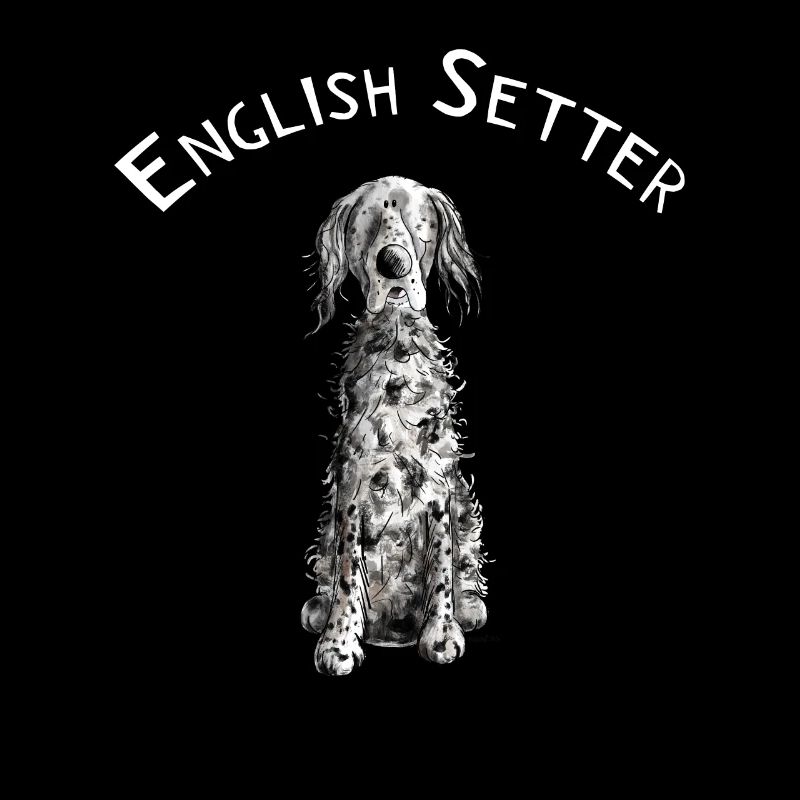 Cadeau de bande dessinée drôle de poseur anglais I chien