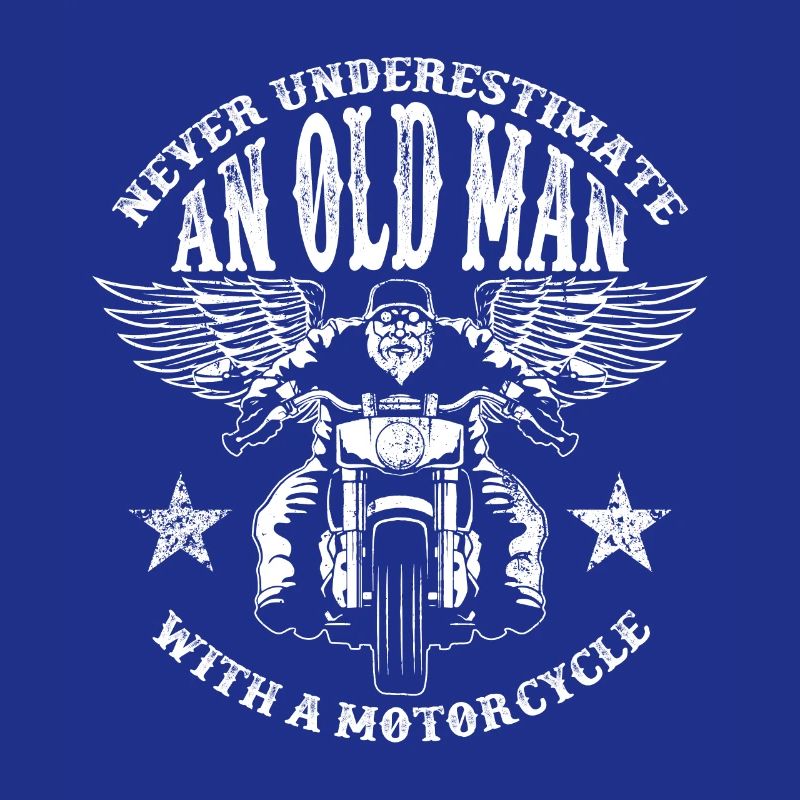 Never Underestimate An Old Man With A Motorcycle