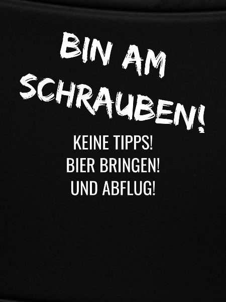 Bin am schrauben