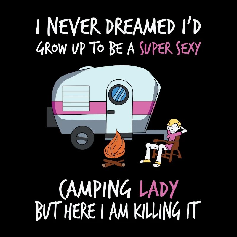 Camping campsite caravan camp