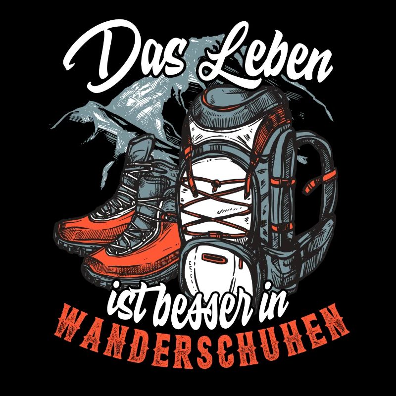 Wandern Wanderer Berge Bergsteiger Geschenk