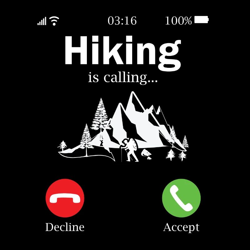 Mountain hiking