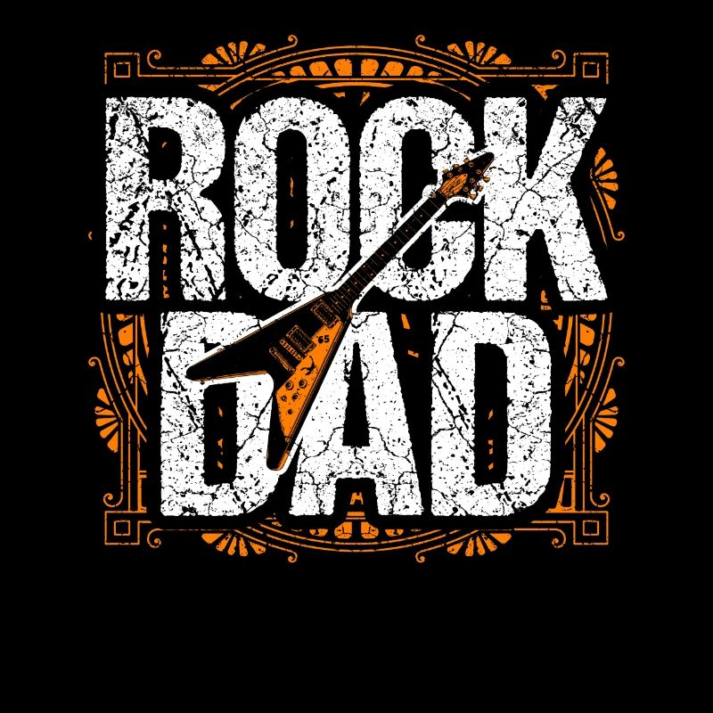 Rock dad rock and roll father's day gift