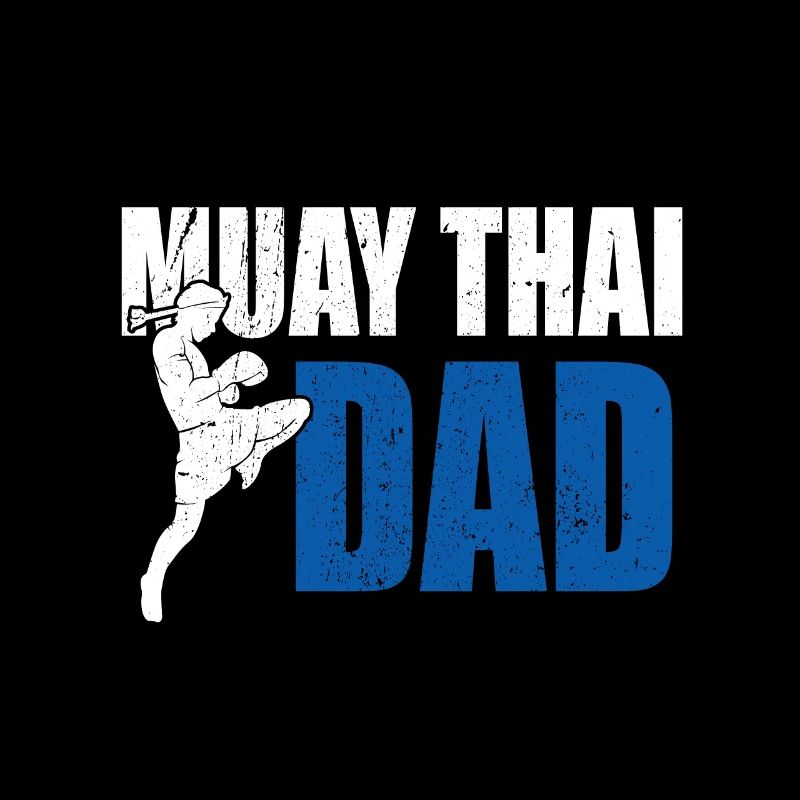 Fier Muay Thai Papa Thai Boxer Père Cadeau