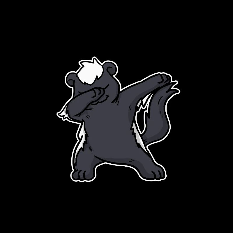 Lustiges Dabbing Dachs Geschenk
