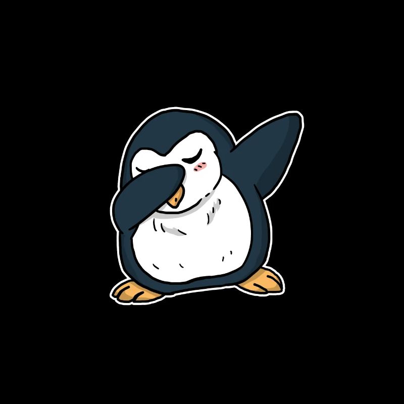 Funny Dabbing Penguin Dab Dance Aquatic Lover Gift