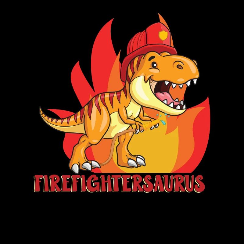 Firefightersaurus Dino Firefighter Fire Department