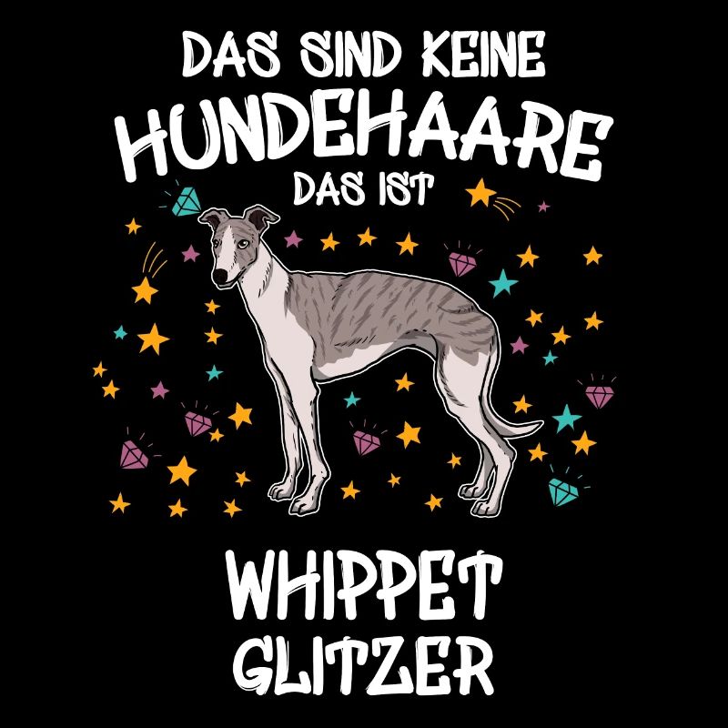 Cadeau de propriétaire de chien Whippet Glitter Dog