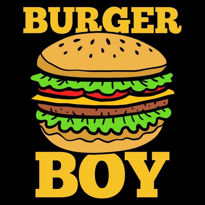 Burger Boy – Design de restauration rapide amusant