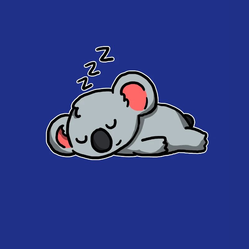 Cute Sleeping Koala Gift Idea