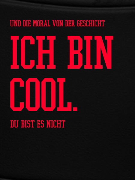Ich bin cool