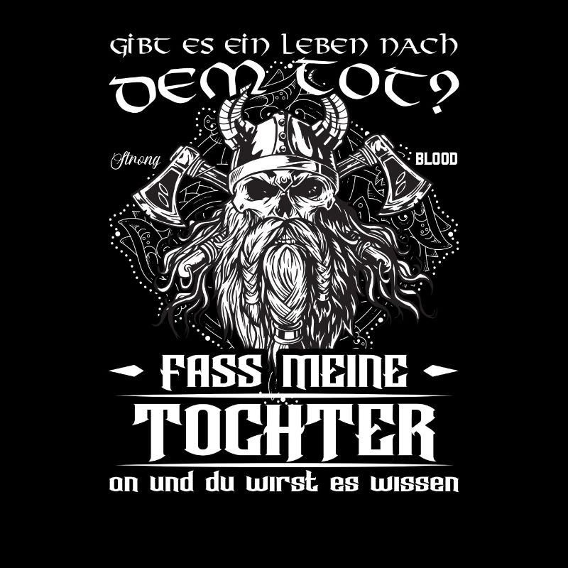 Valhalla Wikinger Krieger Papa Vater Tochter