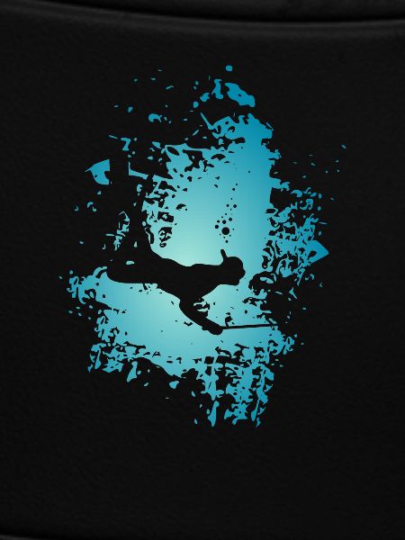 Diver spear spearfishing