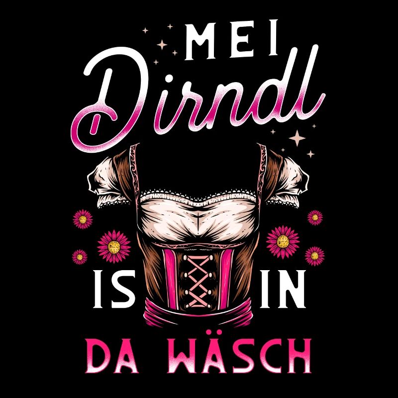 Mei Dirdnl is in da wäsch