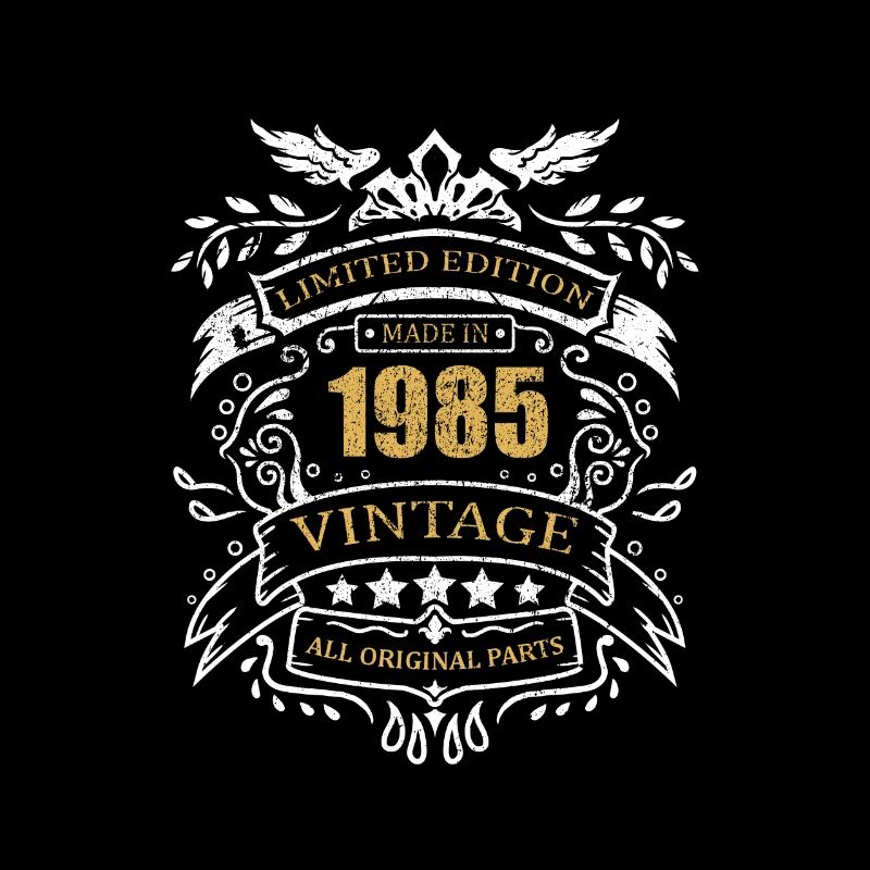 Made In 1985 Limited Edition Geburtstag Geschenk