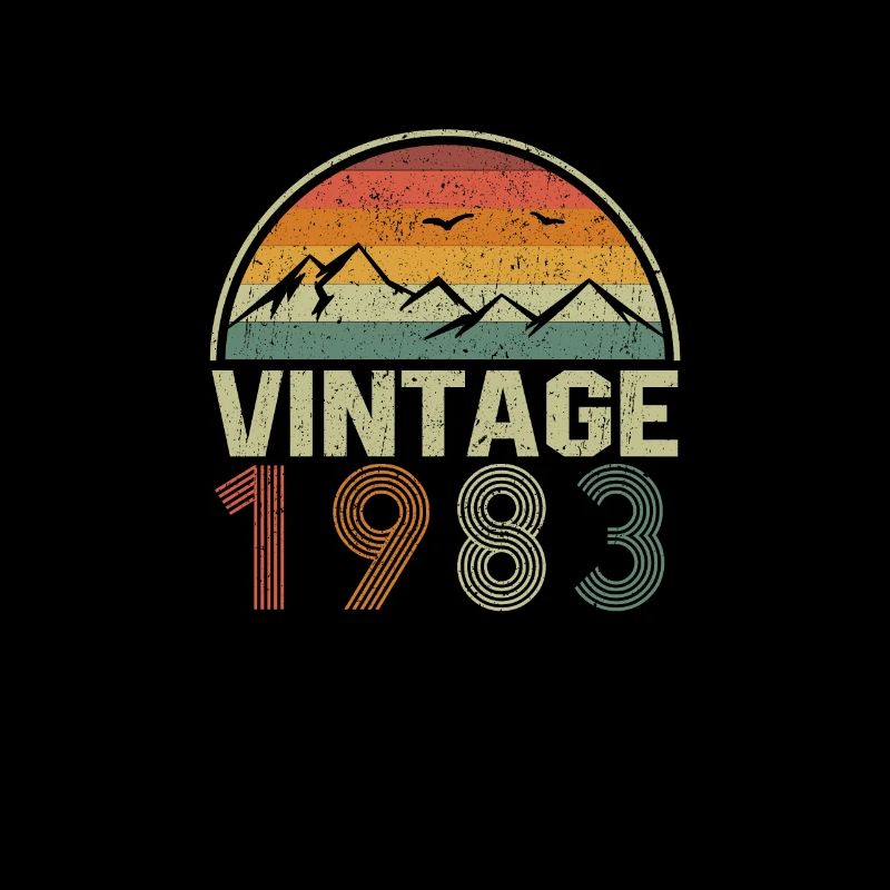 Vintage 1983 Classic Geburtstags Geschenkidee