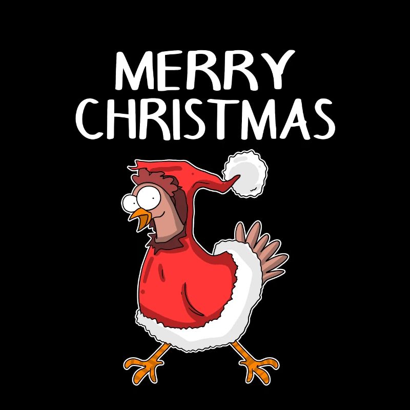 Poulet de Noël Joyeux Noël