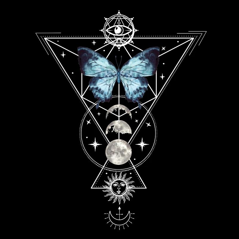 Witchcraft Tattoo Design Craft Inked Butterfly