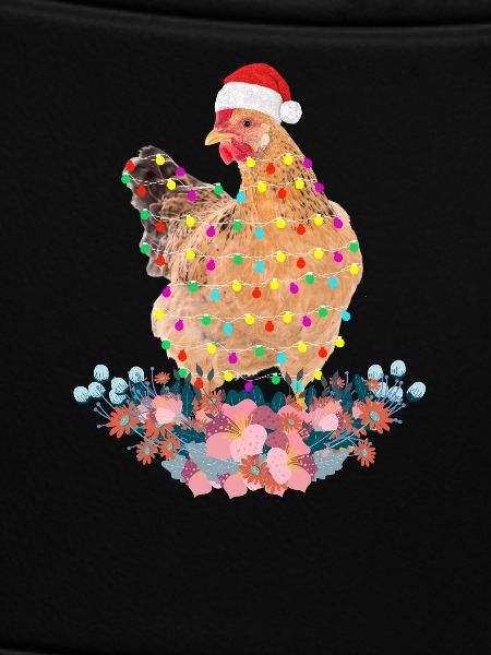 Chicken Merry Christmas