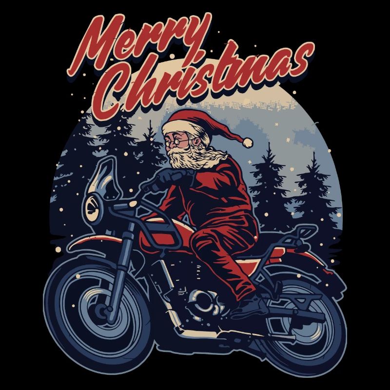 Cadeau de Noël de moto