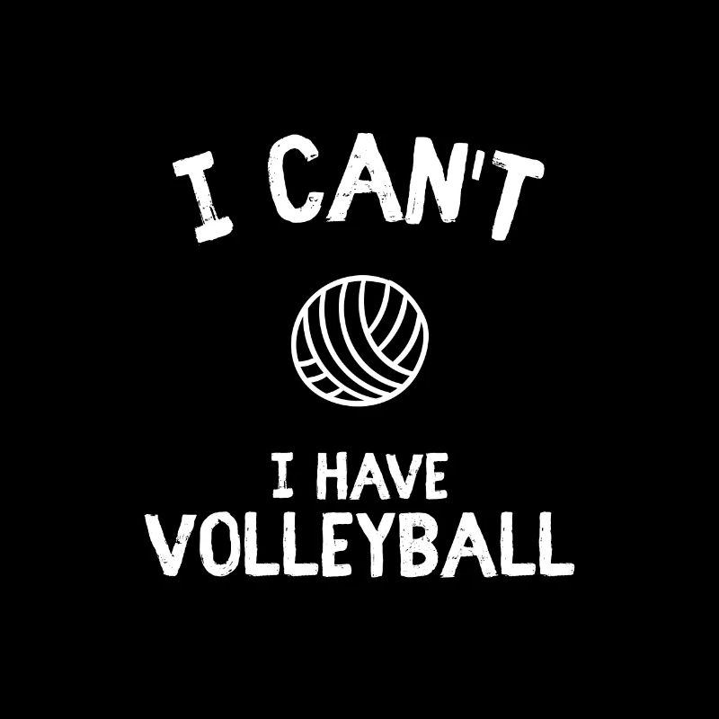 Équipe de sport de volley- cadeau drôle d'énonciation