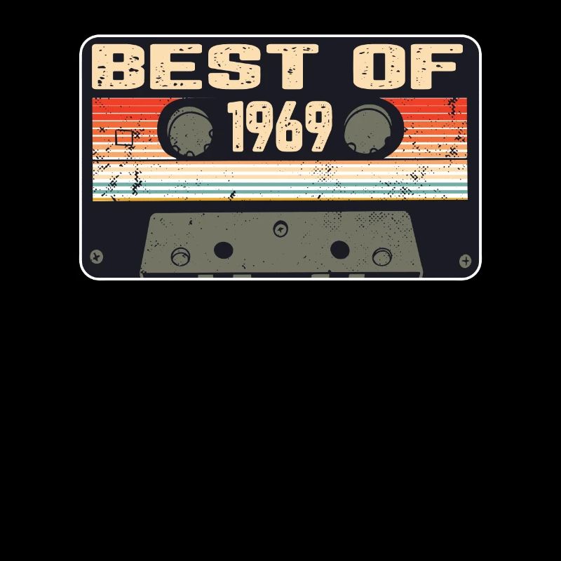 Vintage 1969 Cassette Retro Vintage Gift