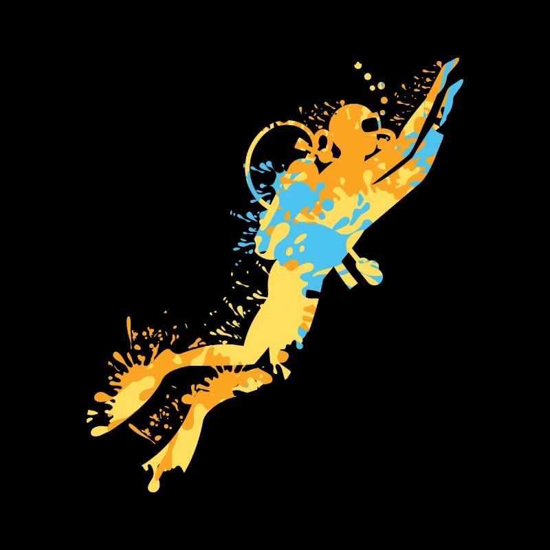 Diver Dive Splash