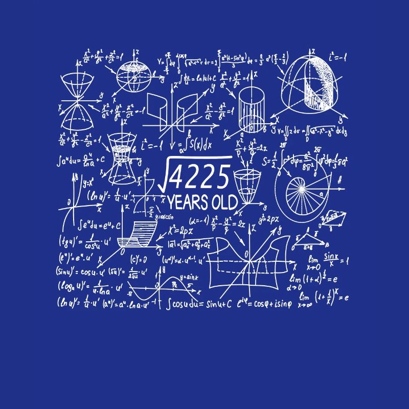 65 birthday math math teacher