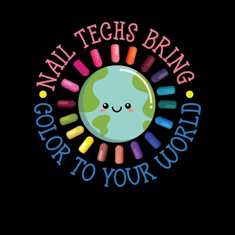 Nail technicians bring color into your world